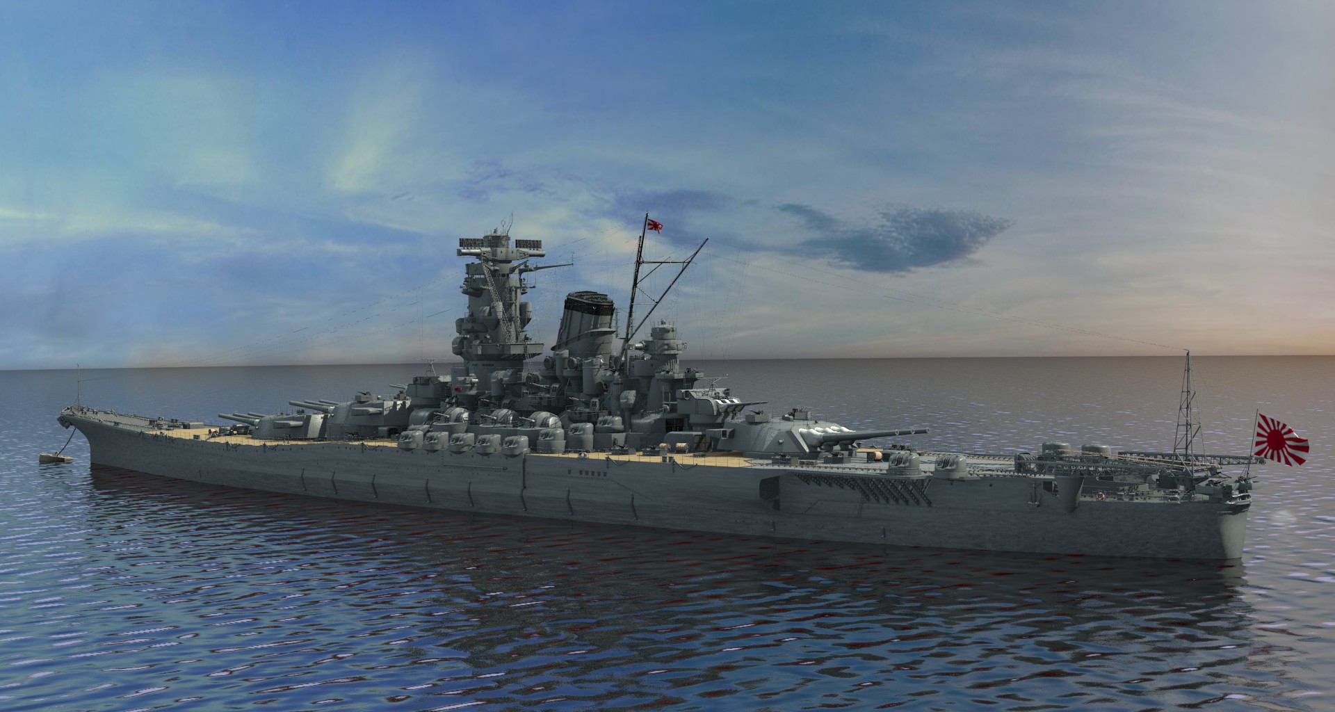 戦艦大和 Blender Jp