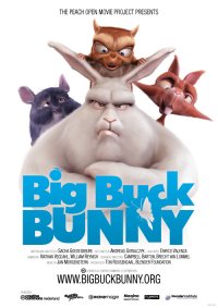 Big Buck Bunny　は大きなオスのうさぎの意味